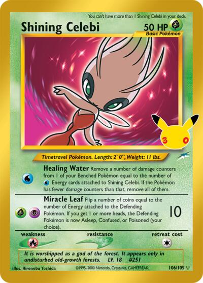 Shining Celebi