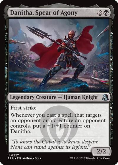 Danitha, Spear of Agony