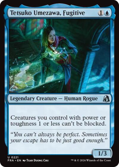 Tetsuko Umezawa, Fugitive