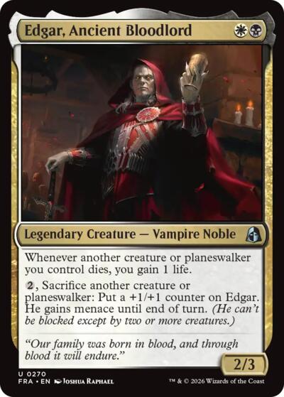 Edgar, Ancient Bloodlord
