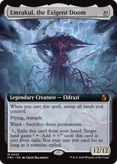 Emrakul, the Exigent Doom (Extended Art)