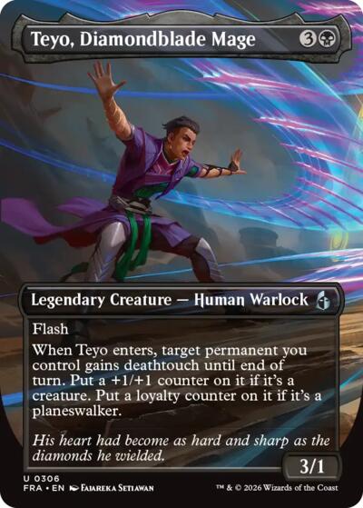 Teyo, Diamondblade Mage (Borderless)