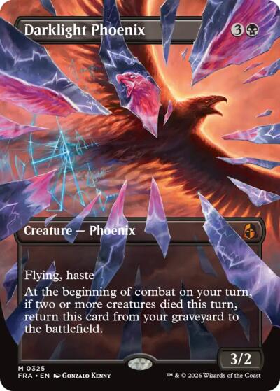 Darklight Phoenix (Borderless) (0325)