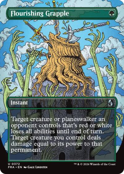 Flourishing Grapple (Borderless)