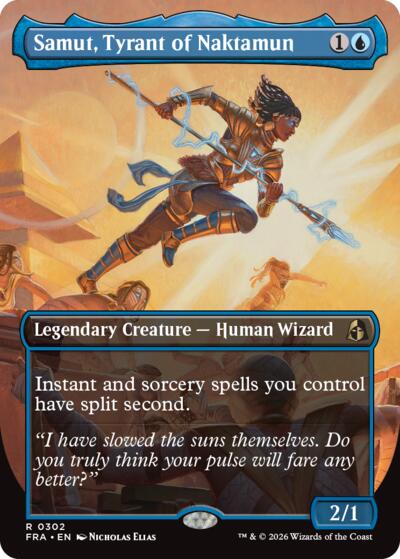 Samut, Tyrant of Naktamun (Borderless)