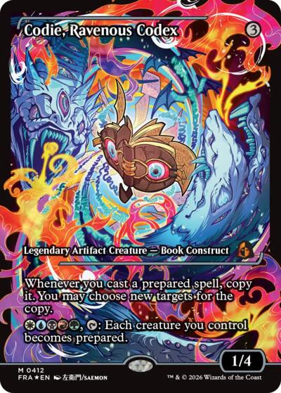 Codie, Ravenous Codex (Showcase)