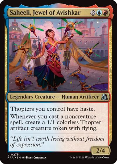 Saheeli, Jewel of Avishkar