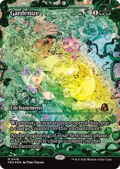Gardenize (Showcase) (Fracture Foil) (0416)