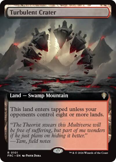 Turbulent Crater (Extended Art)