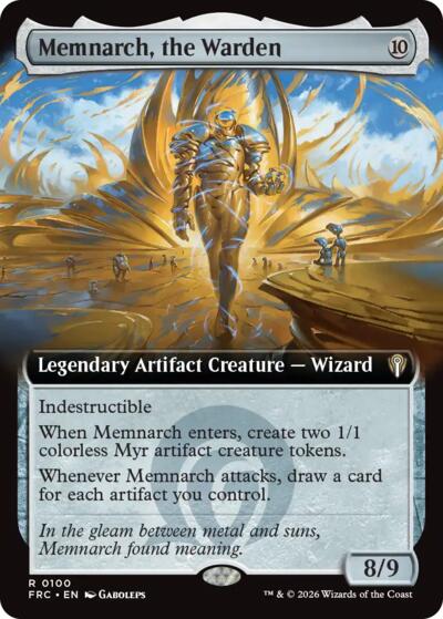 Memnarch, the Warden (Extended Art)