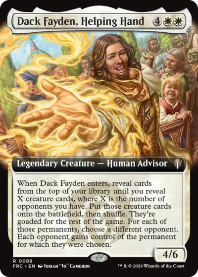 Dack Fayden, Helping Hand (Extended Art)