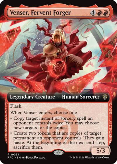 Venser, Fervent Forger (Extended Art)