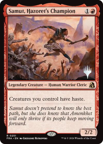 Samut, Hazoret's Champion