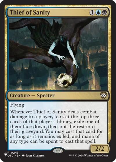 Thief of Sanity