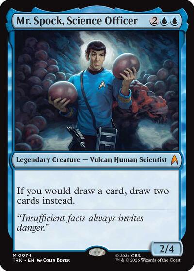 Mr. Spock, Science Officer