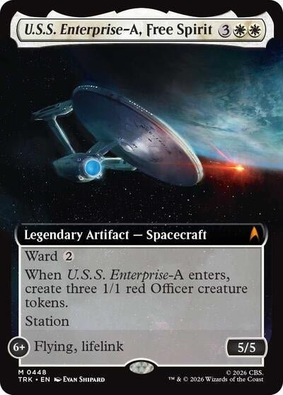 U.S.S. Enterprise-A, Free Spirit (Extended Art)