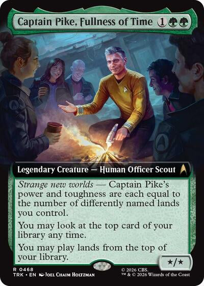 Captain Pike, Fullness of Time (Extended Art)