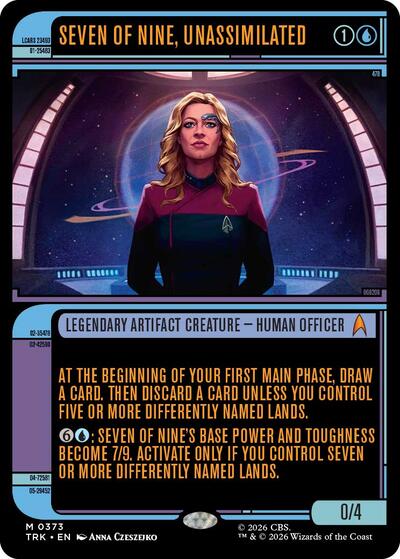 Seven of Nine, Unassimilated (Showcase)