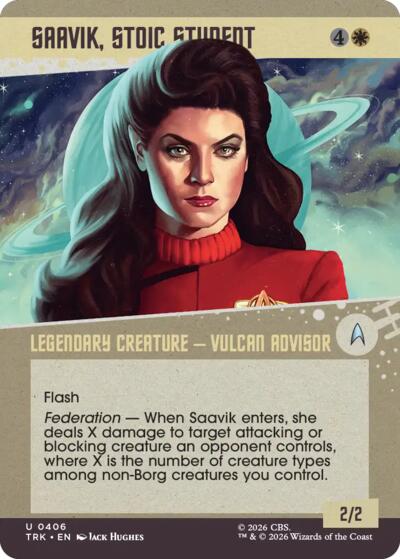Saavik, Stoic Student (Showcase)