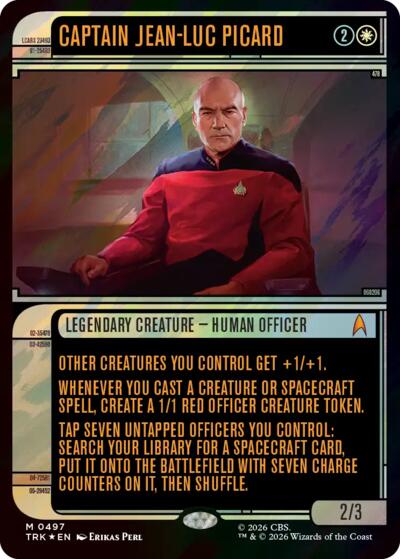 Captain Jean-Luc Picard (Showcase) (Surge Foil)