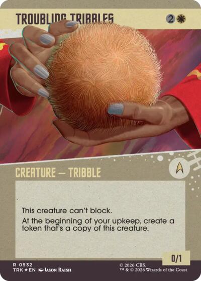 Troubling Tribbles (Showcase) (Surge Foil)