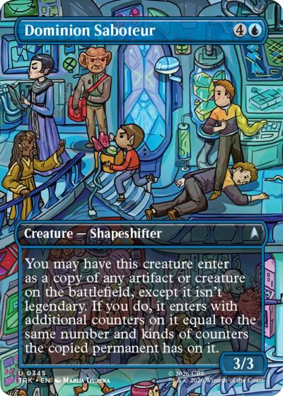 Dominion Saboteur (Borderless)