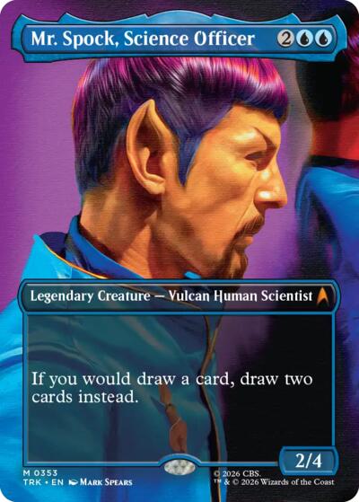 Mr. Spock, Science Officer (Borderless)