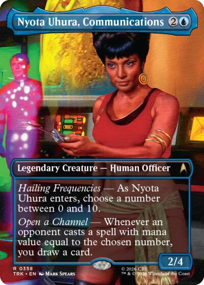Nyota Uhura, Communications Officer (Borderless)