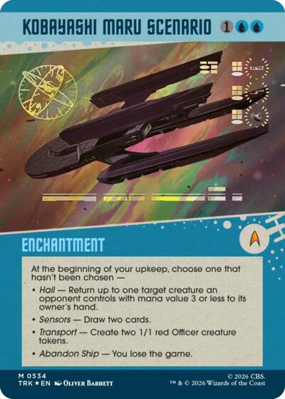 Kobayashi Maru Scenario (Showcase) (Surge Foil)