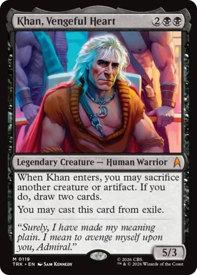 Khan, Vengeful Heart