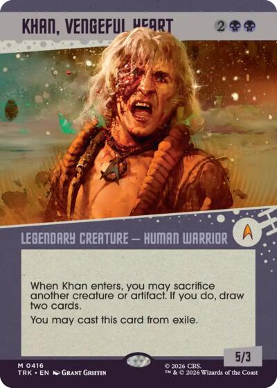 Khan, Vengeful Heart (Showcase)