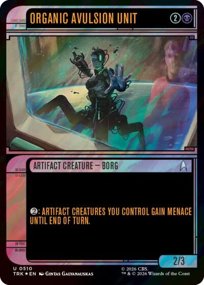 Organic Avulsion Unit (Showcase) (Surge Foil)