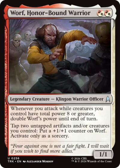 Worf, Honor-Bound Warrior