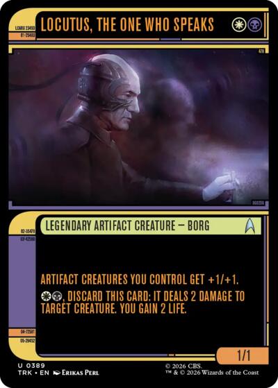 Locutus, the One Who Speaks (Showcase)