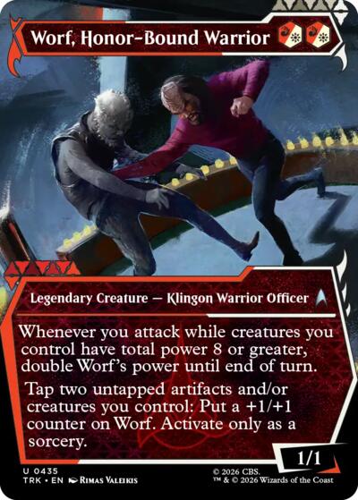 Worf, Honor-Bound Warrior (Showcase) (0435)