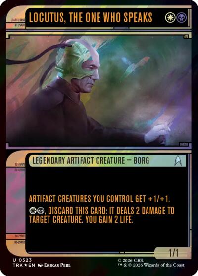 Locutus, the One Who Speaks (Showcase) (Surge Foil)