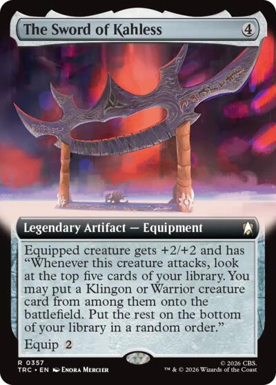 The Sword of Kahless (Extended Art)
