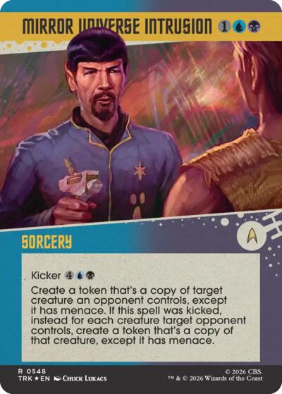 Mirror Universe Intrusion (Showcase) (Surge Foil)
