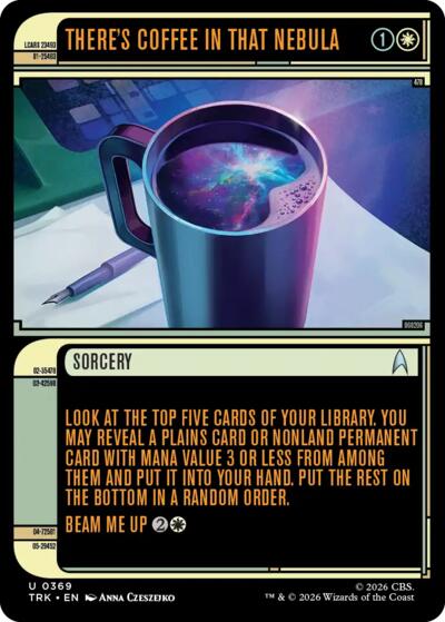 There's Coffee in that Nebula (Showcase)