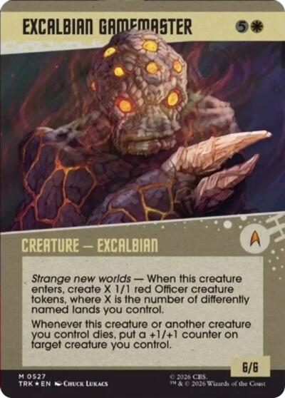 Excalbian Gamemaster (Showcase) (Surge Foil)