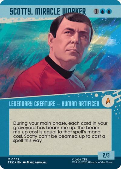 Scotty, Miracle Worker (Showcase) (Surge Foil)