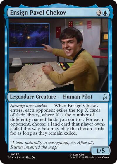 Ensign Pavel Chekov
