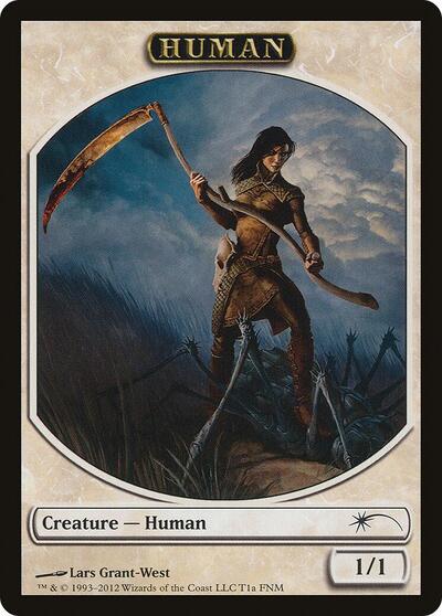 Human // Wolf Double-Sided Token