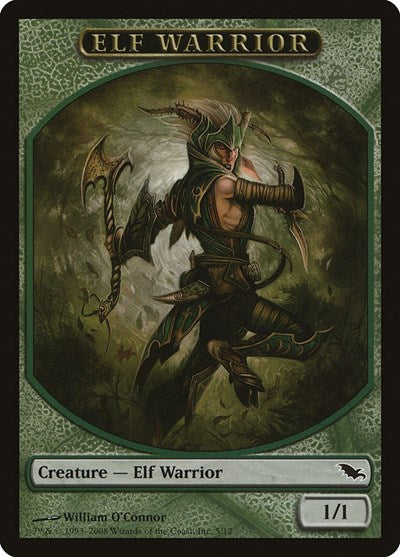 Elf Warrior Token (5)