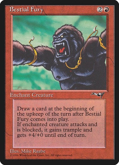 Bestial Fury (Facing Left)