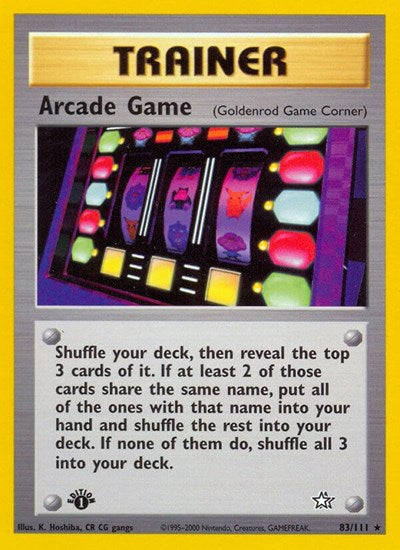 Arcade Game (Goldenrod Game Corner)