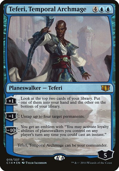 Teferi, Temporal Archmage (Commander 2014)