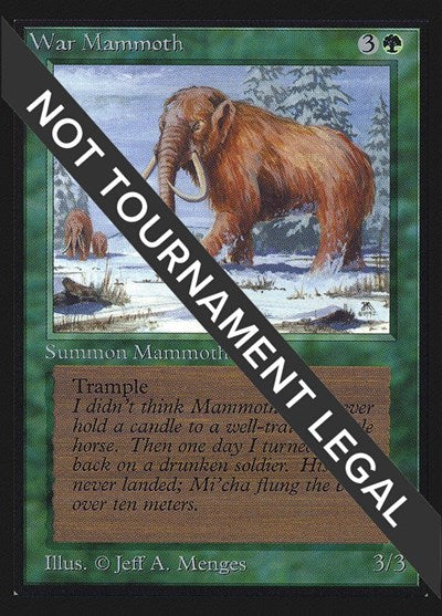 War Mammoth (CE)