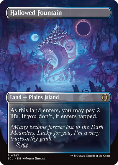 Hallowed Fountain (Borderless)