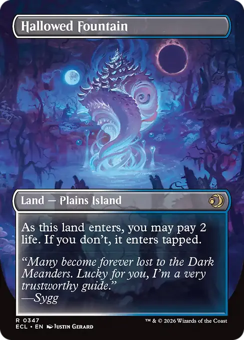 Hallowed Fountain (Borderless)